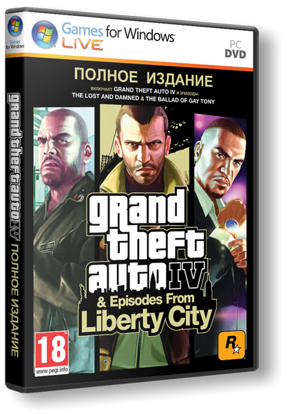 смотреть онлайн бесплатно в хорошем качестве GTA 4 / Grand Theft Auto IV - Complete (2010) PC